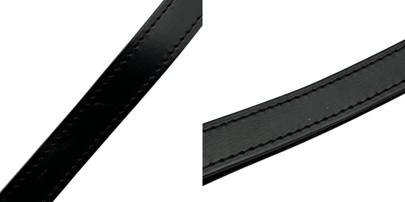 dunhill ダンヒル セカンドバッグ レザー ブラック クラッチバッグ メンズ お出かけ ブランド シンプル 無地 中古 W４