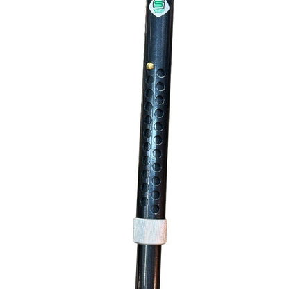 田辺プレス 超軽量合金製 伸縮式杖 かるケイン 青墨(あおずみ) Lサイズ 85~95cm MGPN-011 杖 高齢者 歩行補助 長さ調整 中古 W４