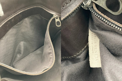 BOTTEGA VENETA ボッテガヴェネタ イントレチャート ショルダーバッグ 中古 D4
