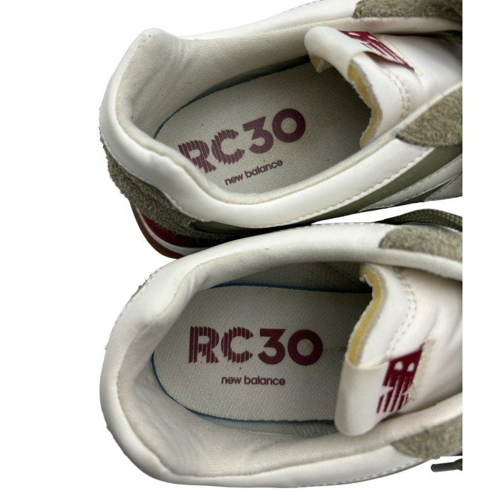 new balance ニューバランス スニーカー URC30BB 27cm グリーン シューズ 靴 メンズ スエード 中古 W４