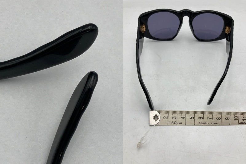CHANEL シャネル サングラス レディース マトラッセ ココマーク ヴィンテージ フルリム  01450 94305 中古 D4