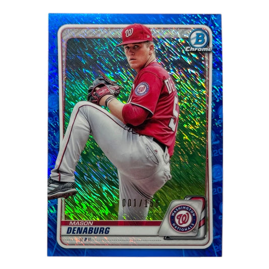 TOPPS MLBカード BOWMAN CHROME MASON DENABURG WASHINGTON NATIONALS /150 #BCP-24 中古 IT2