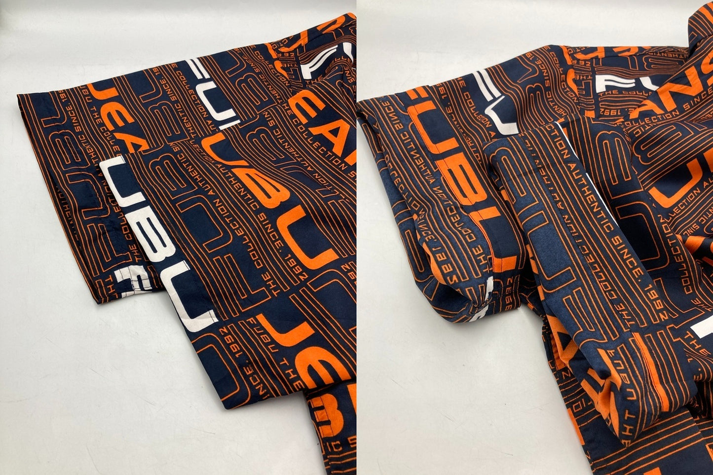 FUBU 総柄 半袖シャツ サイズXL メンズ 中古 D4