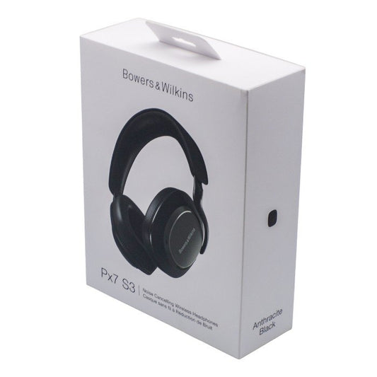 Bowers & Wilkins オーバーイヤー・ハイブリッド・アクティブ・ノイズキャンセリング・ワイヤレスヘッドフォン PX7S3 40mm アンスラサイト・ブラック PX7S3/AB 中古 a1