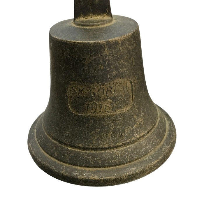 SK GOBEN 1916 ドアベル 真鍮 錨 イカリ アンティーク 呼び鈴 中古 T1