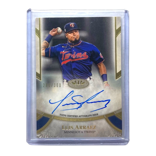 TOPPS MLBカード TIER 1 LUIS ARRAEZ MINNESOTA TWINS /300 #PPA-LAR 中古 IT2