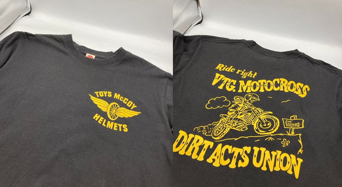 TOYS McCOY トイズマッコイ DIRT ACTS UNION プリントTシャツ サイズM メンズ 中古 D4