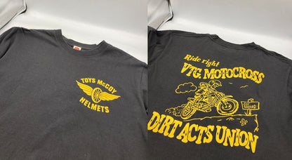 TOYS McCOY トイズマッコイ DIRT ACTS UNION プリントTシャツ サイズM メンズ 中古 D4