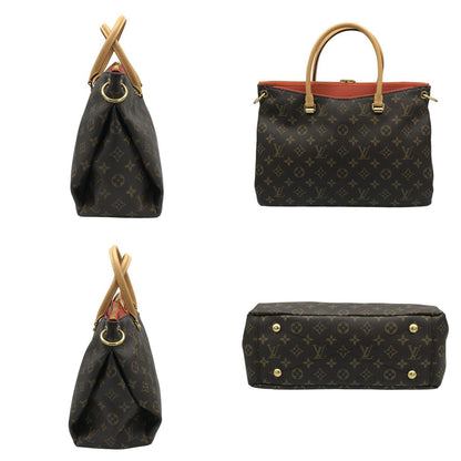 LOUIS VUITTON ルイヴィトン モノグラム パラス クレモンティーヌ ハンドバッグ レディース 2way ショルダー マグネット開閉 M41148 中古 T1