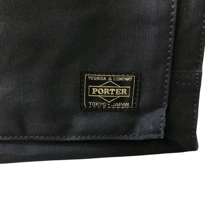PORTER ポーター トートバッグ ネイビー 鞄 メンズ レディース 大きめ ミニバッグ付 中古 WK1