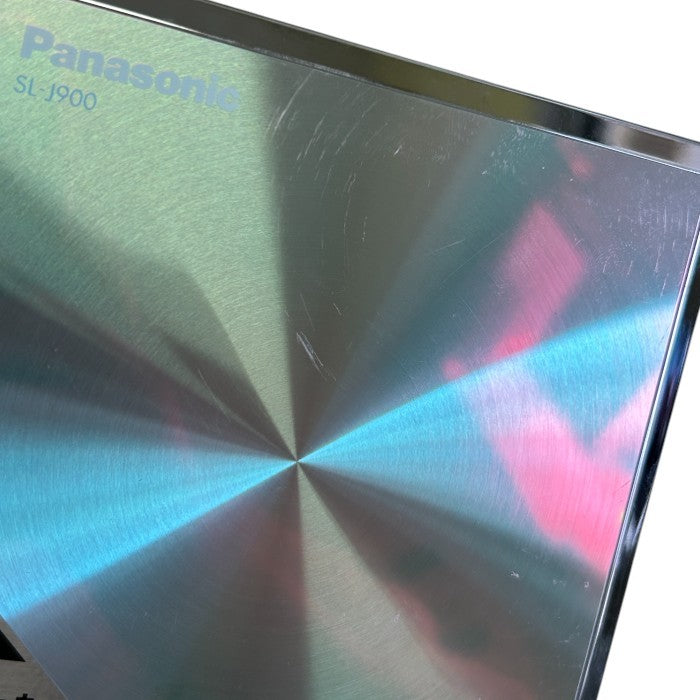 パナソニック ポータブルCDプレーヤー シルバー SL-J900-S Panasonic オーディオ 音楽 家電 中古 W1