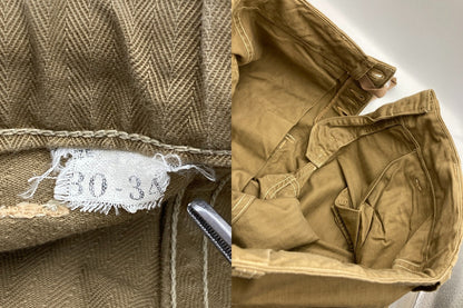 FREEWHEELERS フリーホイーラーズ UNION SPECIAL OVERALLS KRAFTY ミリタリーパンツ サイズ30×34 メンズ 中古 D4