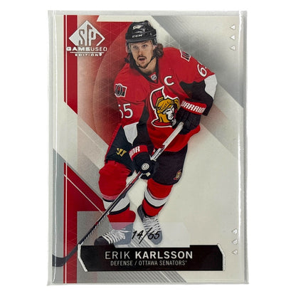 UPPER DECK NHLカード SP GAME USED ERIK KARLSSON OTTAWA SENATORS /65 #26 中古 IT1
