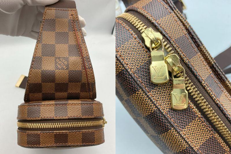 LOUIS VUITTON ルイヴィトン ダミエ ジェロニモス ボディバッグ ウエストバッグ N51994 中古 D4