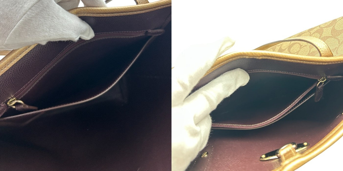 COACH コーチ トートバッグ F36126 鞄 ブランド レディース A4 大きい 通勤 中古 W４