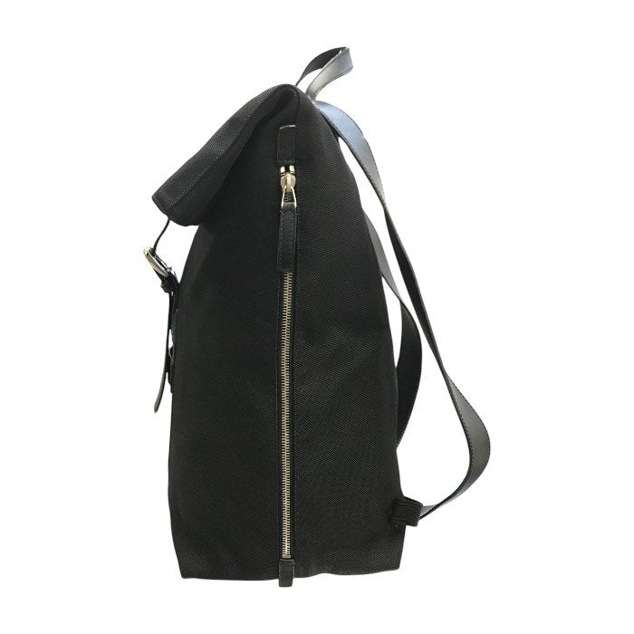 GUCCI グッチ シェリーライン バックパック ユニセックス キャンバス/レザー A4収納可 リュック ブラック 337075 中古 T1