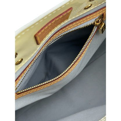 LOUIS VUITTON ルイヴィトン ハンドバッグ ヴェルニ リードPM ペルル M91336 鞄 ブランド ミニ レディース 中古 W1