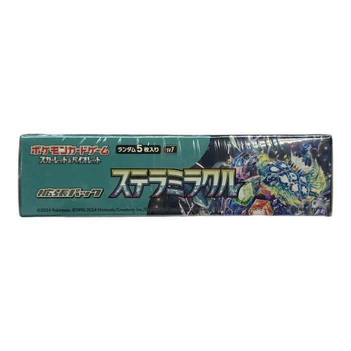 ポケモンカードゲーム スカーレット＆バイオレット 拡張パック ステラミラクル BOX 1ボックス/30パック入り 中古 T1