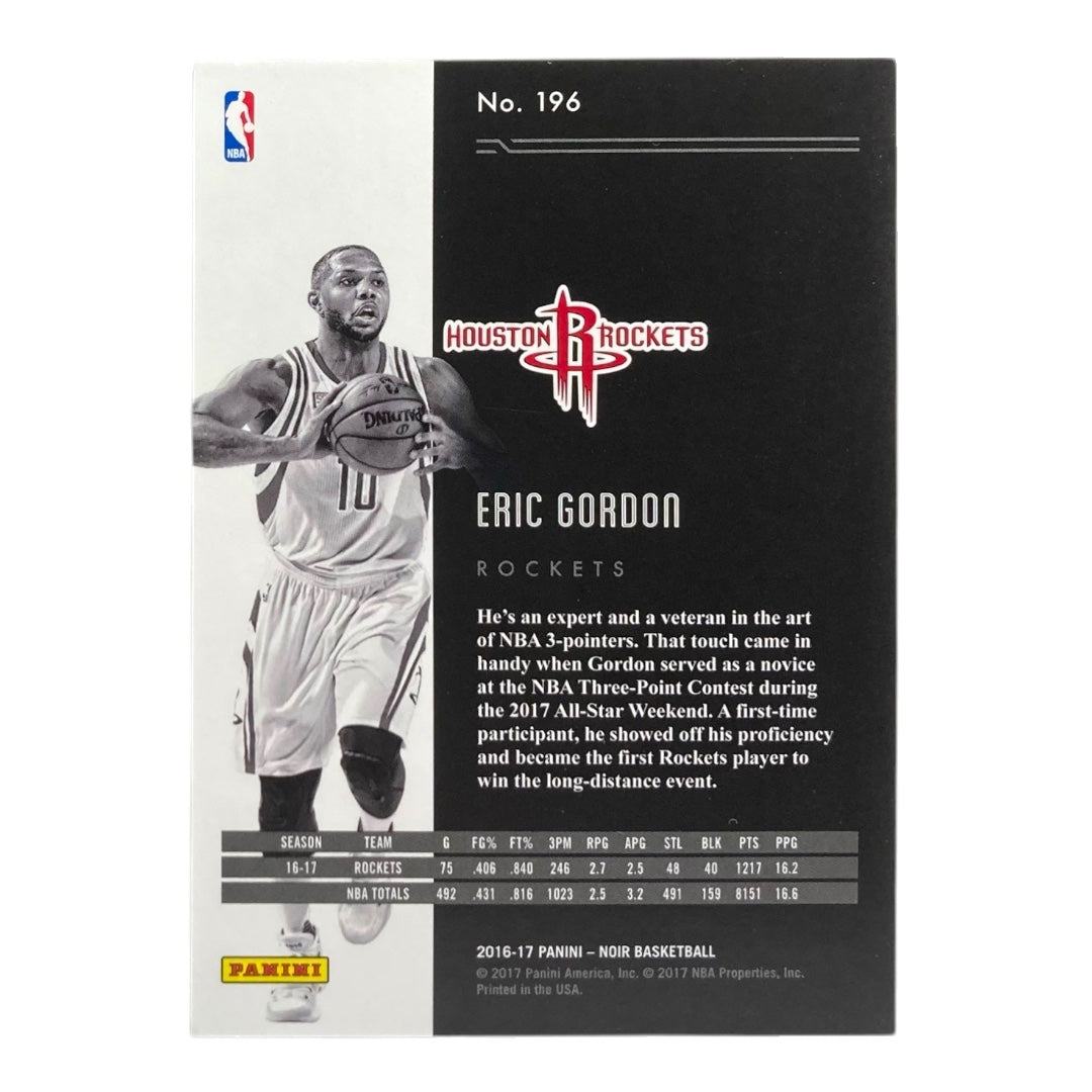 PANINI NBAカード NOIR ERIC GORDON HOUSTON ROCKETS /79 #196 中古 IT2