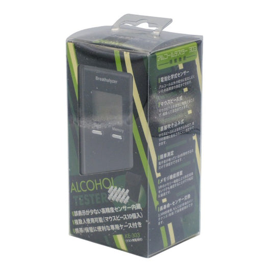 未使用品 KONTEC コンテック アルコールテスター KE-303 ブラック 中古 a1