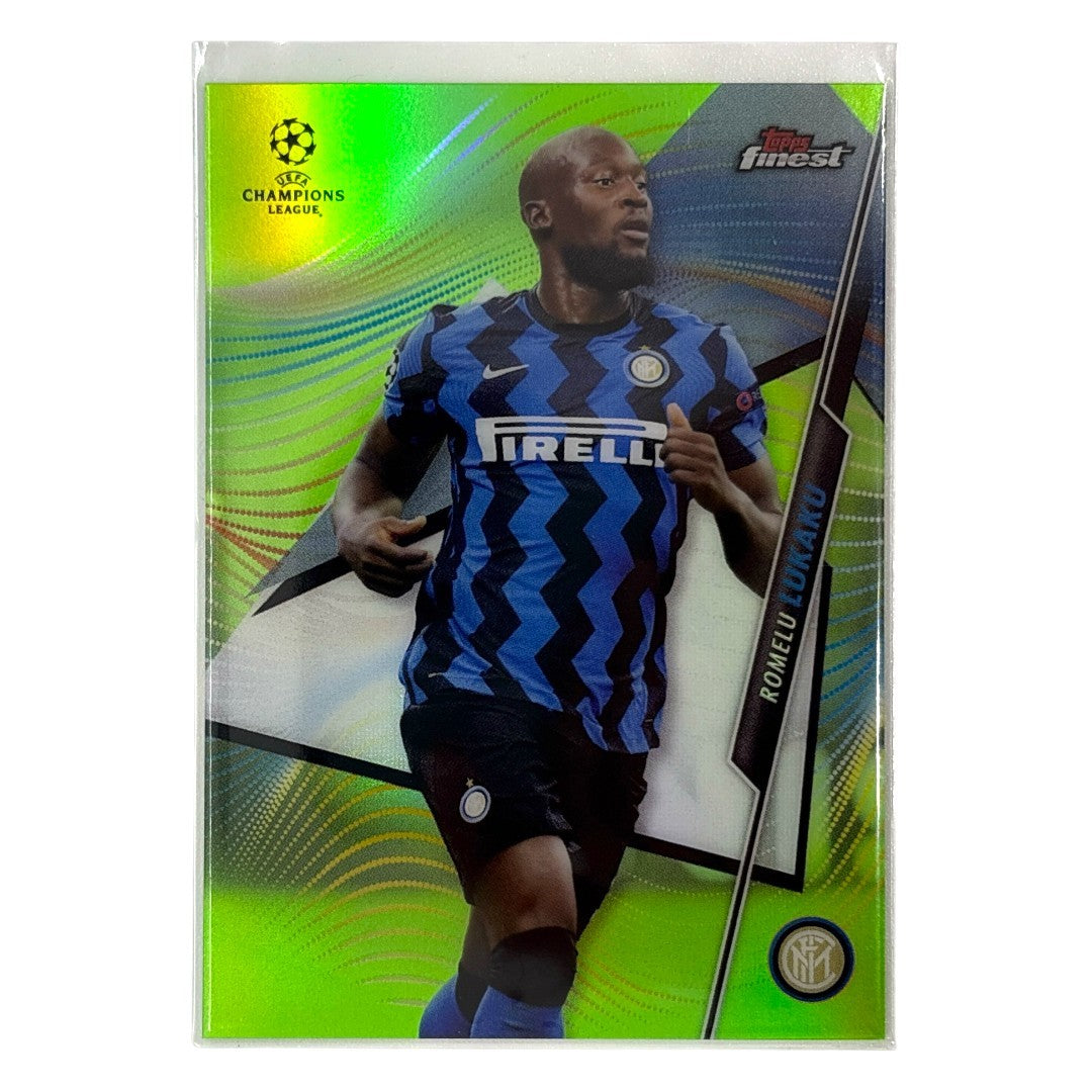 TOPPS サッカーカード FINEST ROMELU LUKAKU INTERNAZIONALE MILANO 14/99 #81 中古 IT1