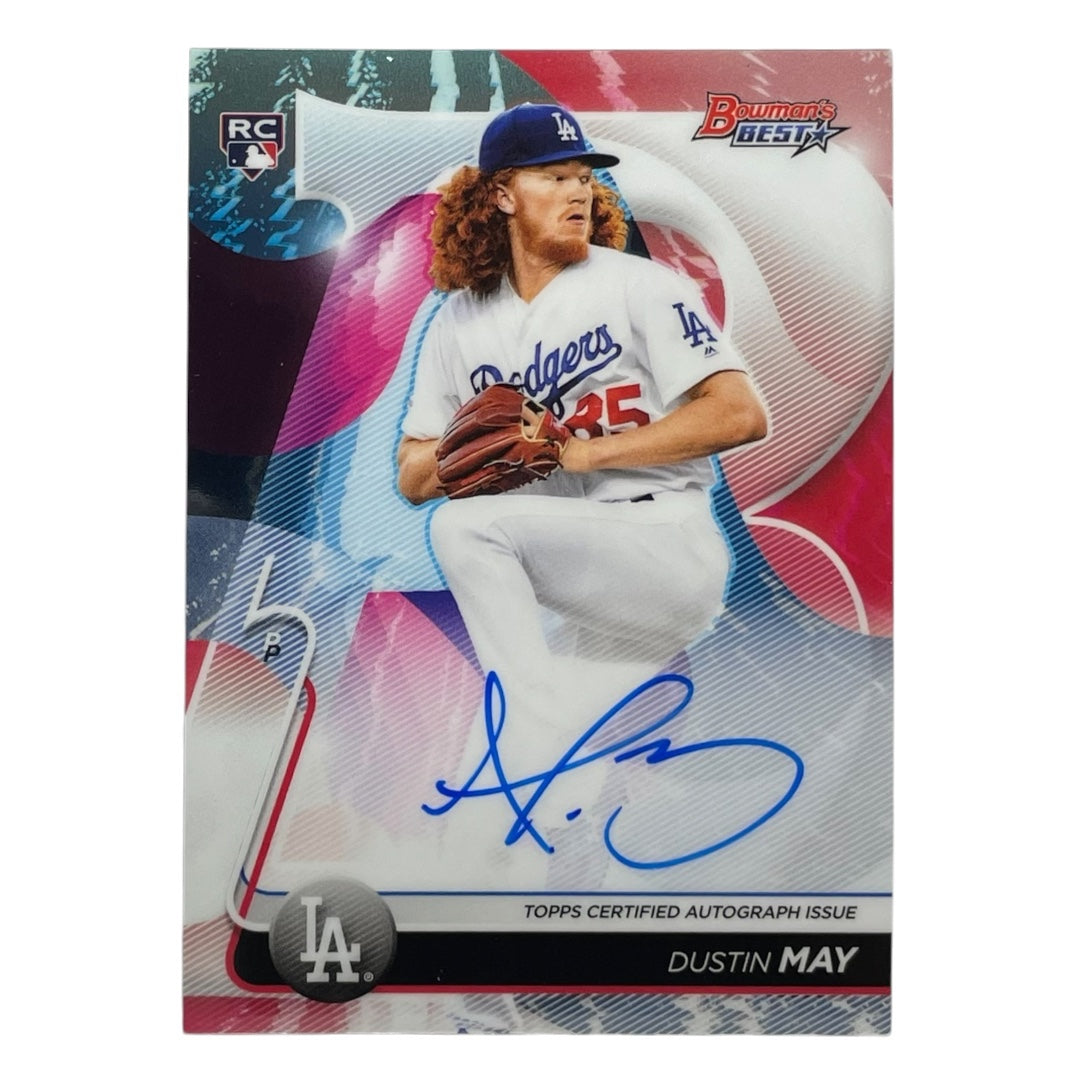 TOPPS MLBカード BOWMAN'S BEST DUSTIN MAY LOS ANGELES DODGERS #B20-DM 中古 IT2