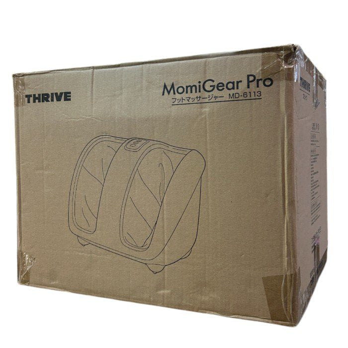 Thrive スライヴ フットマッサージャー モミギアプロ ゴールド MD-6113 GD 医療機器認証番号：230AGBZX00018000 マッサージ機 家電 足 ふくらはぎ 中古 W４