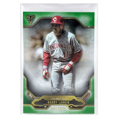 TOPPS MLBカード TRIPLE THREADS BARRY LARKIN CINCINNATI REDS /275 #28 中古 IT1
