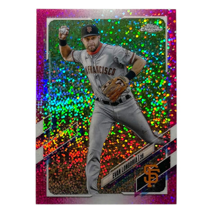 TOPPS MLBカード CHROME EVAN LONGORIA SAN FRANCISCO GIANTS /350 #125 中古 IT2