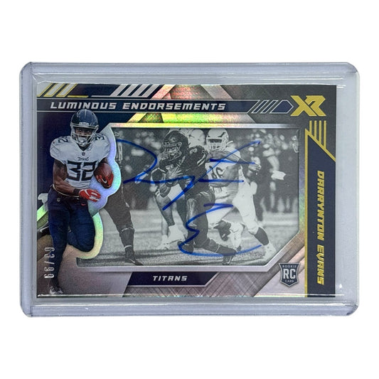 PANINI NFLカード Xr DARRYNTON EVANS TENNESSEE TITANS 63/99 #LE-DE 中古 IT1
