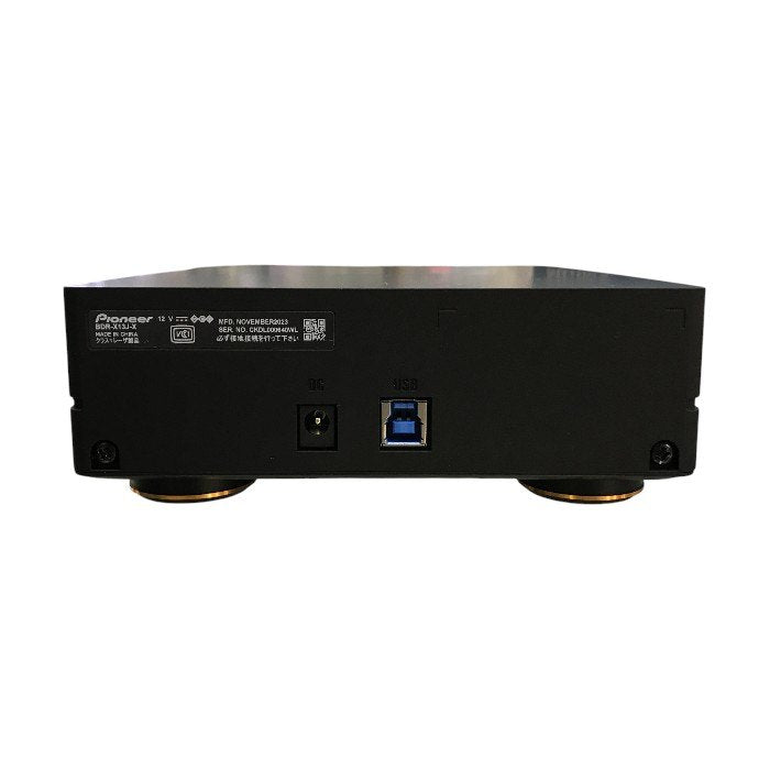 Pioneer パイオニア 外付けブルーレイドライブ マットブラック M-DISC BDXL対応 プレミアムモデル USB Type-C対応 BDR-X13J-X 中古 T1
