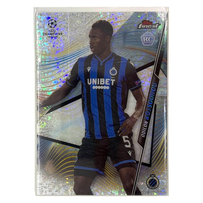 TOPPS サッカーカード FINEST ODILON KOSSOUNOU CLUB BRUGGE 030/125 #78 中古 IT1