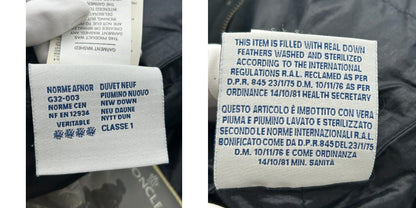 MONCLER モンクレール ダウンベスト S 102-091-84220-00 アウター メンズ コットン フードなし 秋 冬 中古 W４