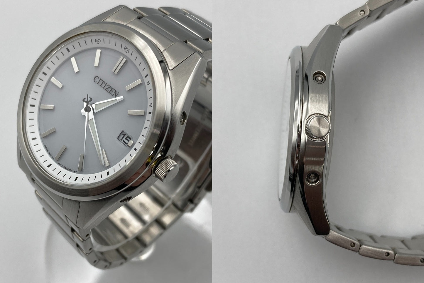 [Citizen] シチズンコレクション  腕時計 光発電エコ・ドライブ 電波時計  AS1080-65A 中古 D4
