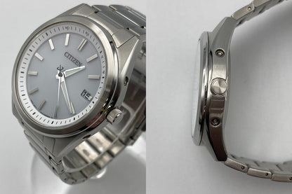 [Citizen] シチズンコレクション  腕時計 光発電エコ・ドライブ 電波時計  AS1080-65A 中古 D4
