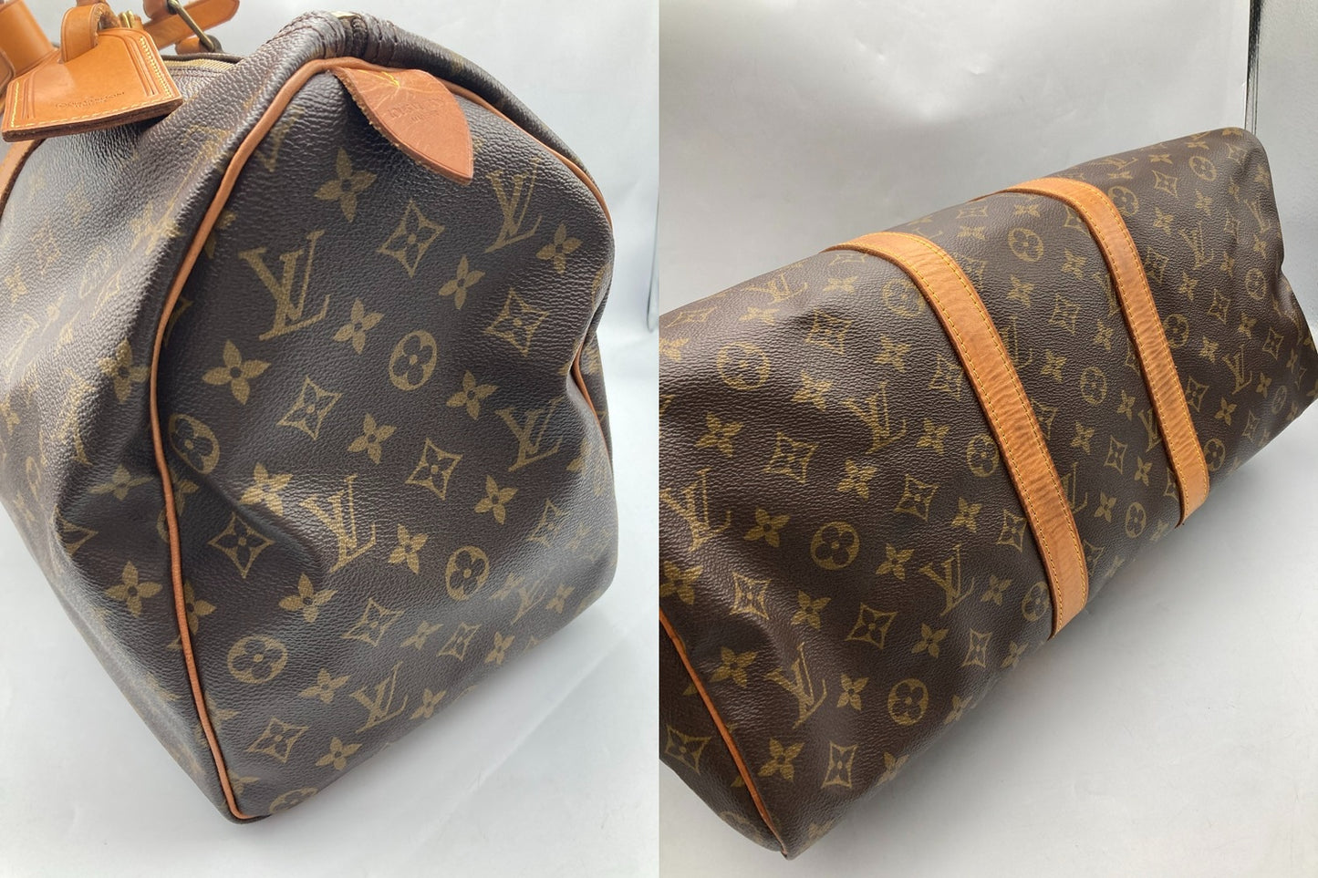 LOUIS VUITTON ルイヴィトン マルティエ刻印 モノグラム キーポル 45 ボストンバッグ M41428 中古 D4