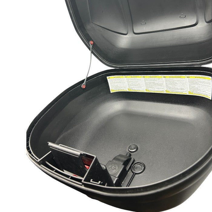 GIVI ジビ バイク用 リアボックス モノロック VISIONシリーズ 34L E340N 収納 バイク用品 鍵付 中古 W４