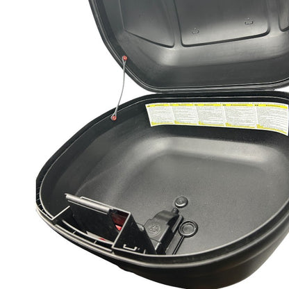 GIVI ジビ バイク用 リアボックス モノロック VISIONシリーズ 34L E340N 収納 バイク用品 鍵付 中古 W４