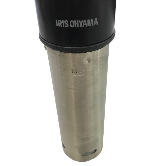 アイリスオーヤマ 低温調理器 真空調理器 スロークッカー IPX7防水 低温調理器具 ブラック LTC-01 中古 Y1