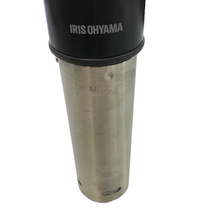 アイリスオーヤマ 低温調理器 真空調理器 スロークッカー IPX7防水 低温調理器具 ブラック LTC-01 中古 Y1