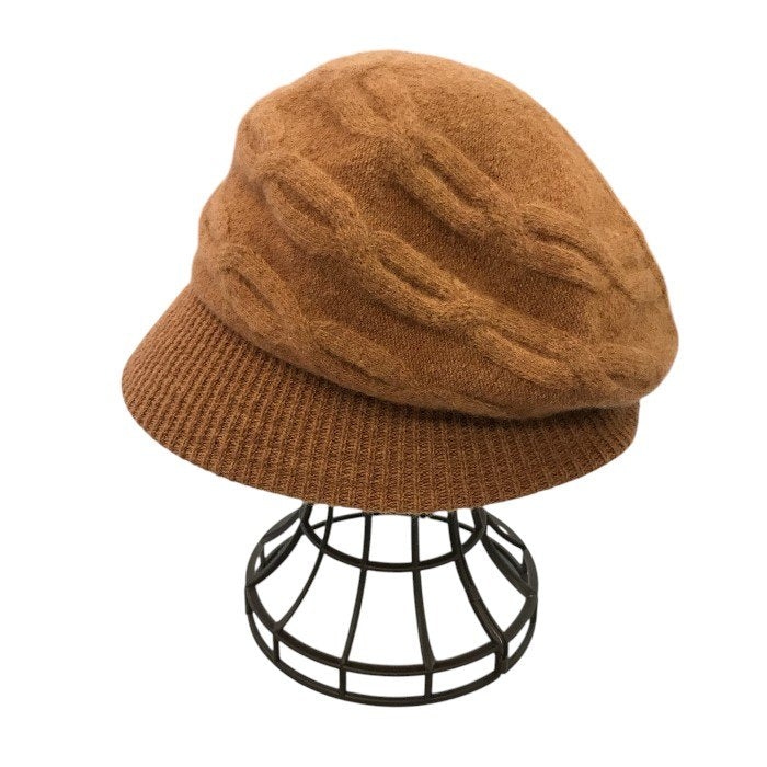 Vivienne Westwood ヴィヴィアンウエストウッド 帽子 レディース 冬 毛 オレンジ S～Mサイズ 中古 M1