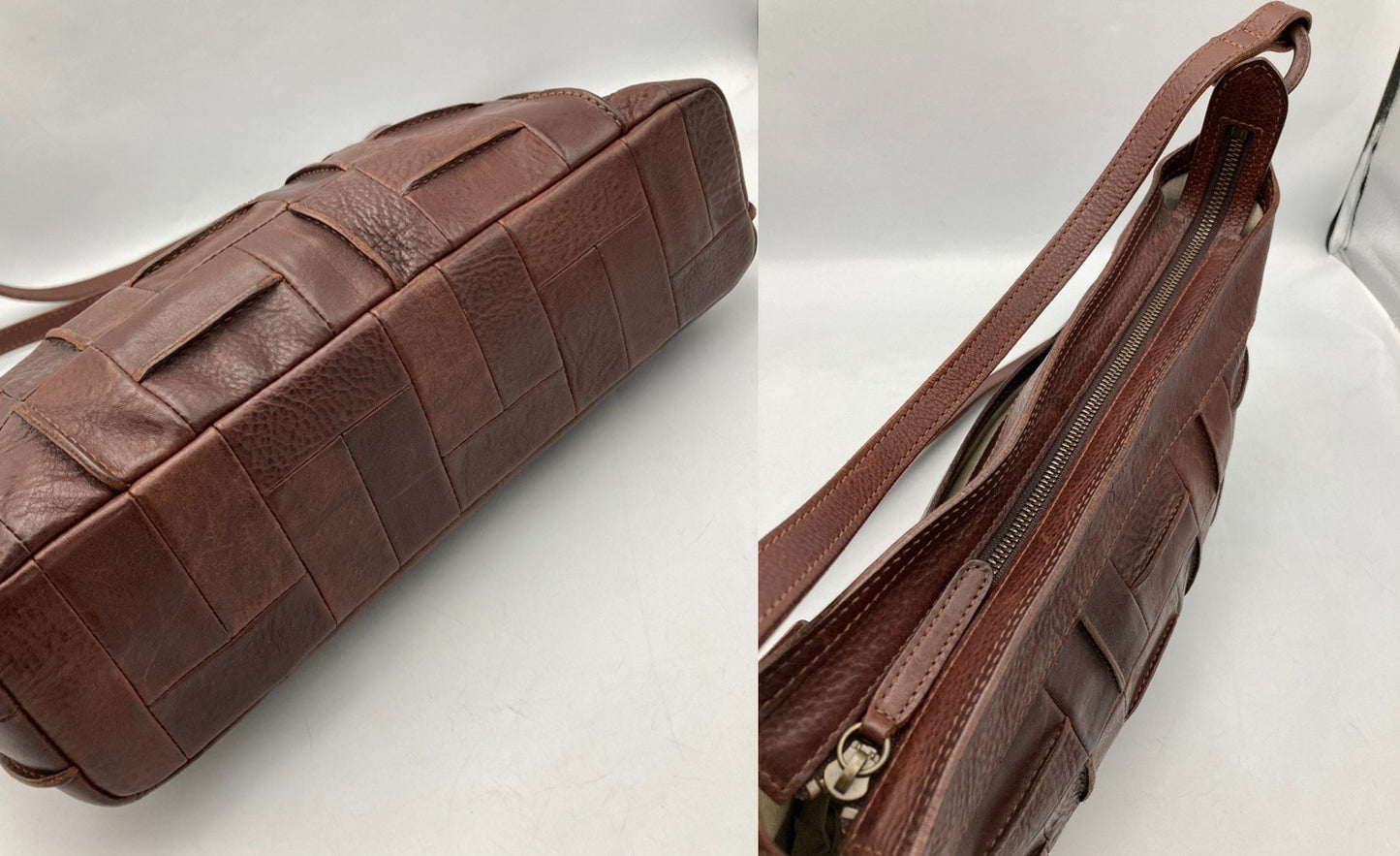 genten ゲンテン マトォーネ 2WAY ショルダーバッグ 中古 D4