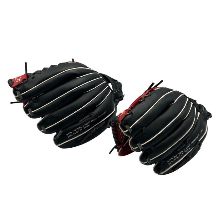 ZETT ゼット 軟式用 プロモデルシリーズ 親子グローブ 11.5インチ/10インチ セット 野球 キャッチボール スポーツ 中古 W４