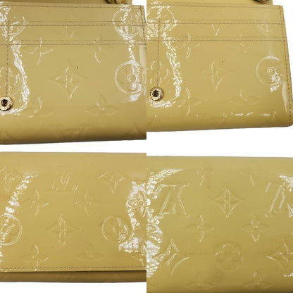 LOUIS VUITTON ルイヴィトン ヴェルニ ポルトフォイユ サラチェーン 長財布 レディース チェーンウォレット シトリン M90149 中古 T1