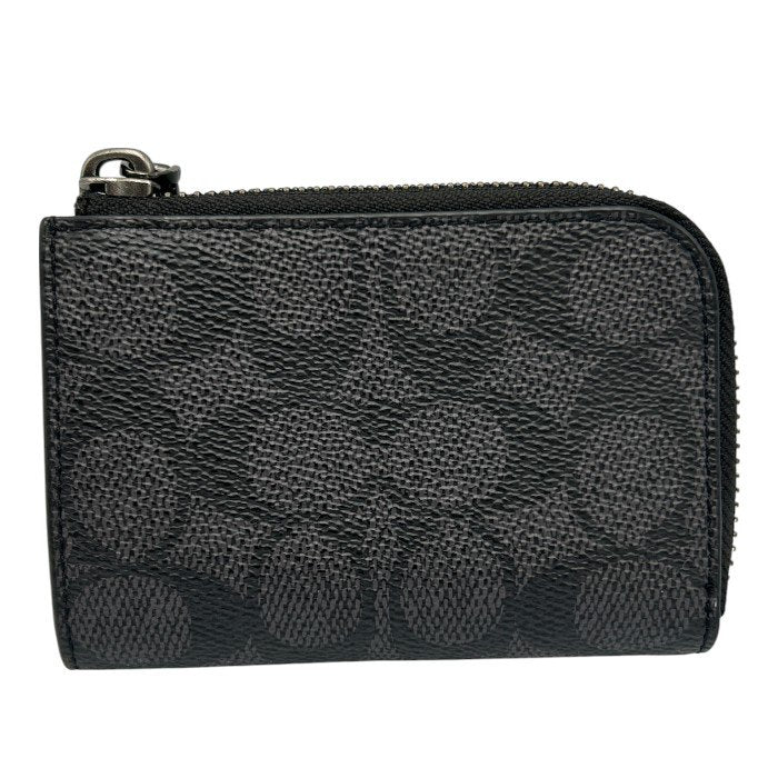 COACH コーチ シグネチャー 小銭入れ メンズ CS477 ブランド ミニ コンパクト 中古 W４