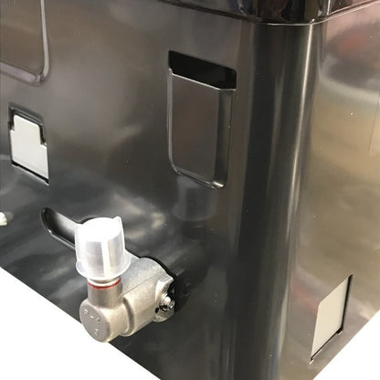 Paloma パロマ エブリシェフ ガスコンロ ブラック 都市ガス 12A/13A 2口 グリル付き ガステーブル 右強火力 IC-73KWA-R 中古 T1