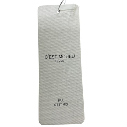 未使用品 C'est moijeu セモア―ジュ ナイロン 切り替え プルオーバー F LT-104092 トップス レディース かわいい 秋 中古 W４