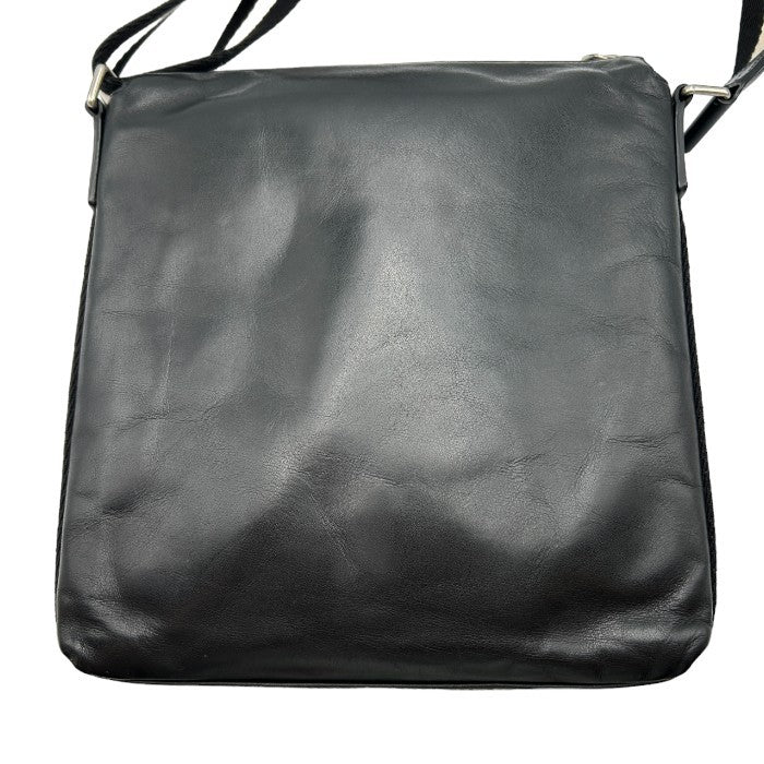 BALLY バリー TUSTON-SM ショルダーバッグ ブラック メンズ 鞄 ブランド 斜め掛け レザー 本革 中古 W４