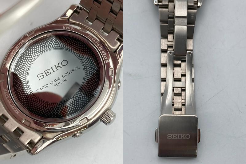 SEIKO DOLCE セイコー ドルチェ ソーラー電波 腕時計 7B24-0AV0 中古 D4