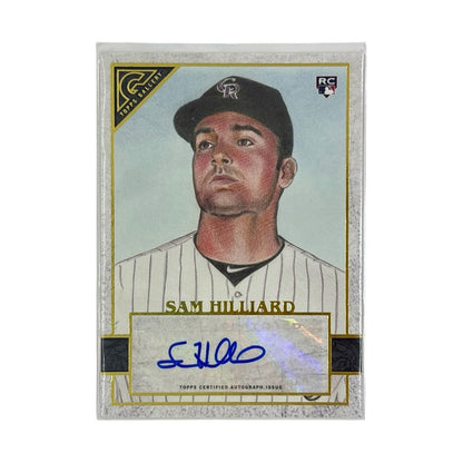 TOPPS MLBカード GALLERY SAM HILLIARD COLORADO ROCKIES #146 中古 IT1